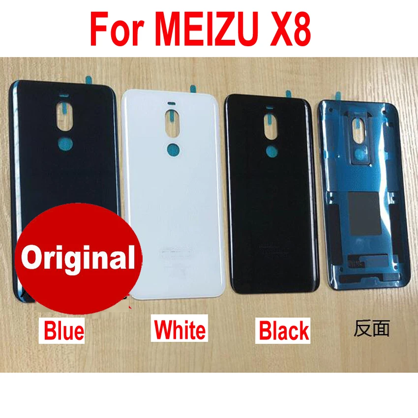 Лучшее качество Назад Корпус батареи дверь сзади чехол для Meizu X8 X 8 M852Q мобильные запчасти для ремонта
