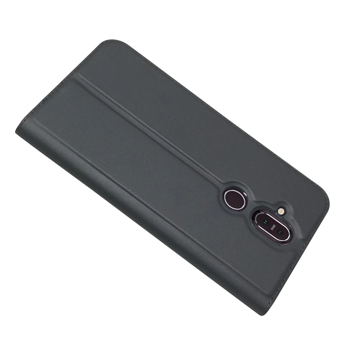 Ультратонкий матовый чехол для Nokia 8,1 8 Nokia8, магнитный адсорбционный чехол для Nokia 8, функциональный держатель для карт, деловой чехол