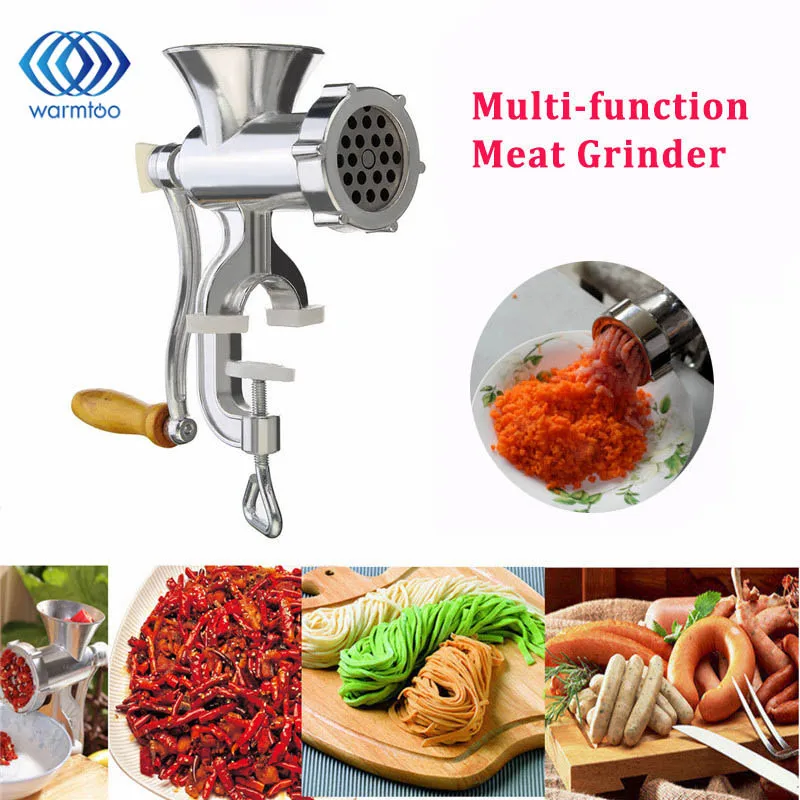 Cooking machine Multifunction Household Aluminum Alloy Meat Grinder Noodles Grinding Food Processor