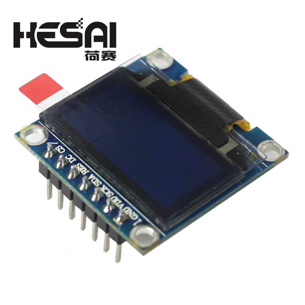 0,96 дюймовый OLED белый дисплей модуль 128X64 OLED SPI 7pin драйвер чип SSD1306 для arduino Diy Kit