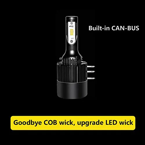 2x H15 Светодиодный фонарь Легкая установка Canbus без ошибок дальнего света для Audi