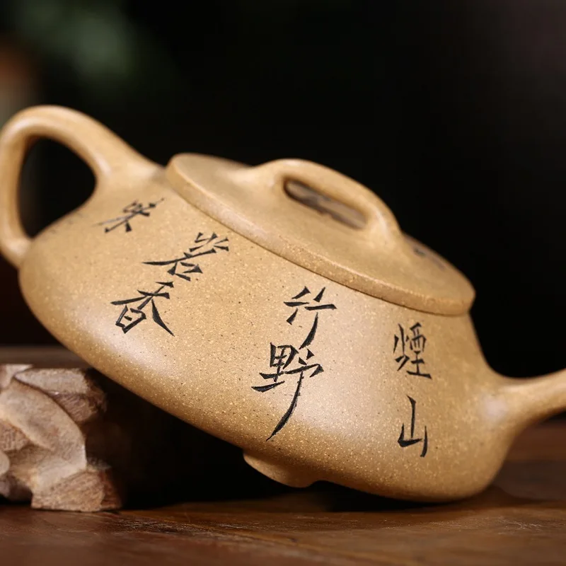 Рекомендуется Chen Jiankuan аутентичный период кунжута из грязи каменная тыква ковш