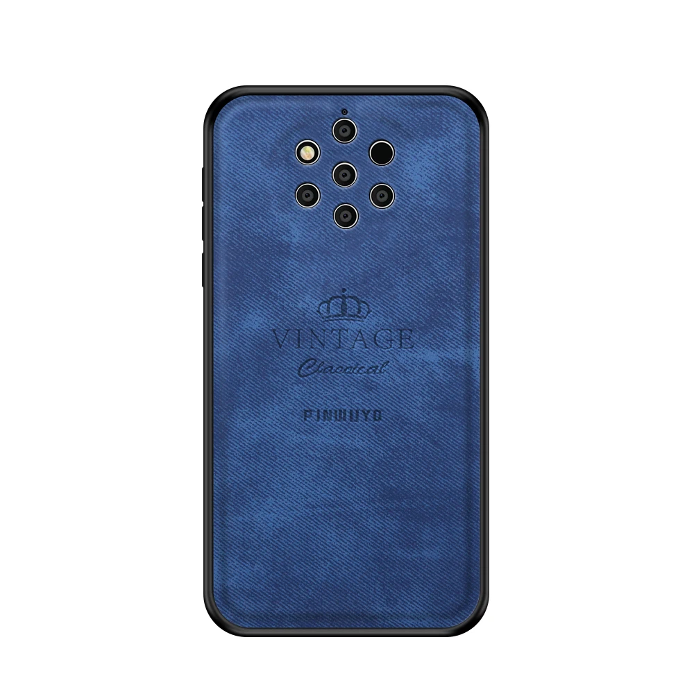 Чехол для Nokia 9 PureView, Винтажный чехол из искусственной кожи, Жесткий Чехол для Nokia 9 PureView, защитный чехол