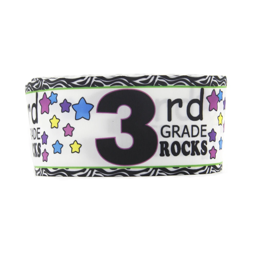 1065471003 Дэвид Энджи 3 ''75 мм back to school ABC карандаш корсажная лента, 5 метров, материалы для ручных поделок, 5Yc4014 - Цвет: 1065471003