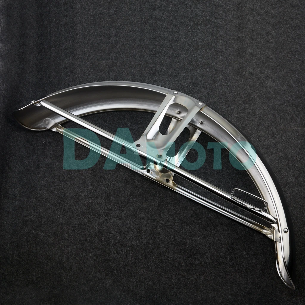 High Quality Comp Chrome Front Fender Assembly Brand New For HONDA S90 CS90 S110 CS110 CB100 CB125S CB125 S CG110 CG125 | Автомобили и