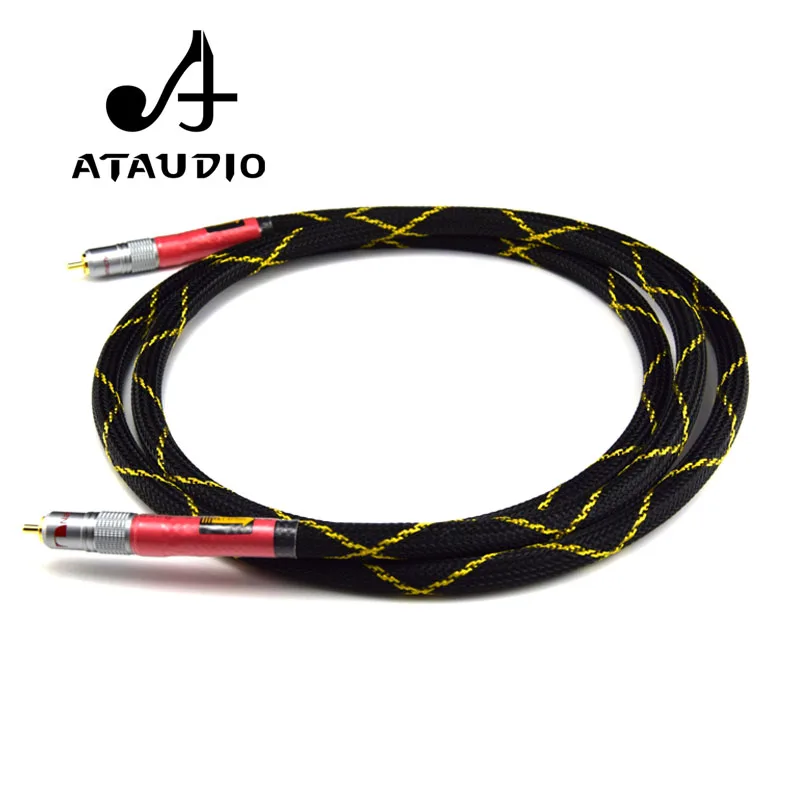 Цифровой коаксиальный кабель ATAUDIO 8N OFC Ortofon Hi Fi 75 Ом RCA|Кабели VGA| |