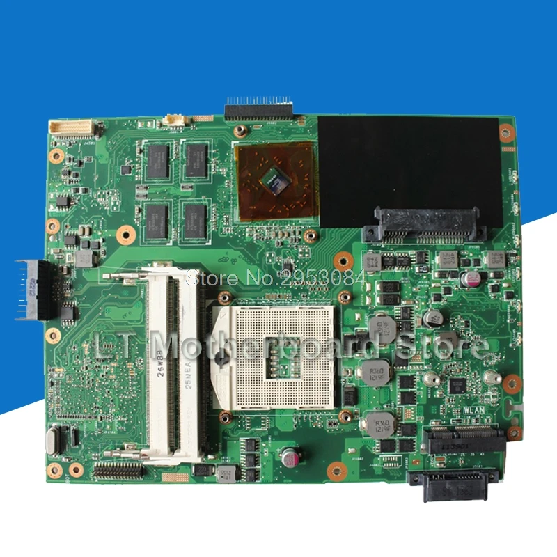 K52JR материнская плата для ноутбука ASUS K52J A52J K52JT K52JR K52JU K52JE K52J для тестирования системной ok HD5470 1 Гб 8* видеопамяти