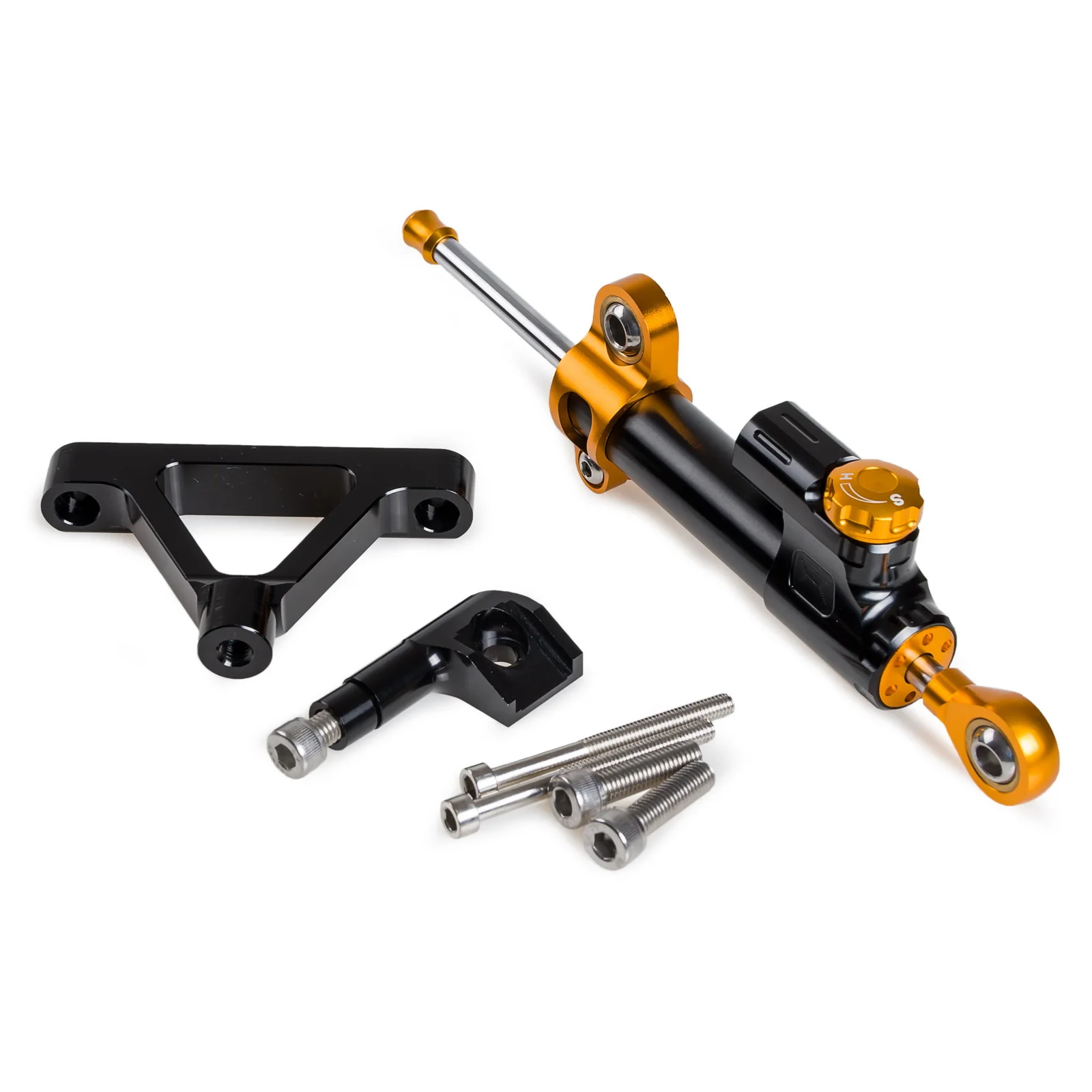 Стабилизатор рулевого демпфера CNC с монтажным кронштейном в комплекте для Kawasaki