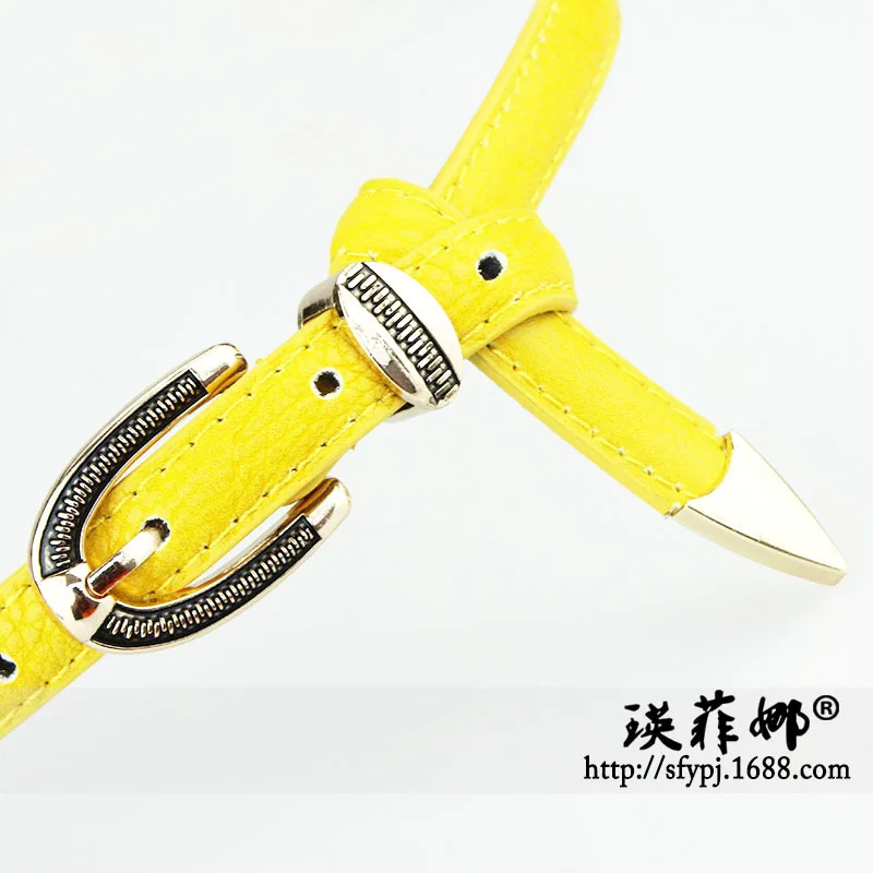 Buckle belts fall/winter new style women's Korean version of Joker fine ladies leather wholesale | Аксессуары для одежды
