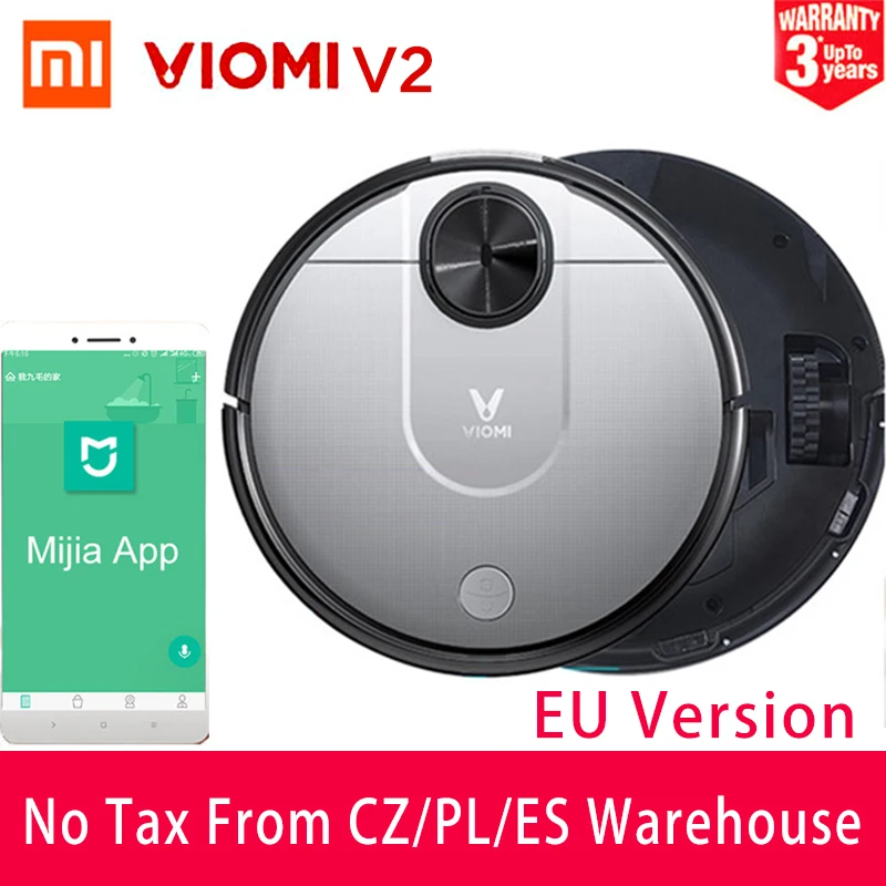Новый умный пылесос Xiaomi VIOMI Pro бытовой очиститель Автоматическая подметка и