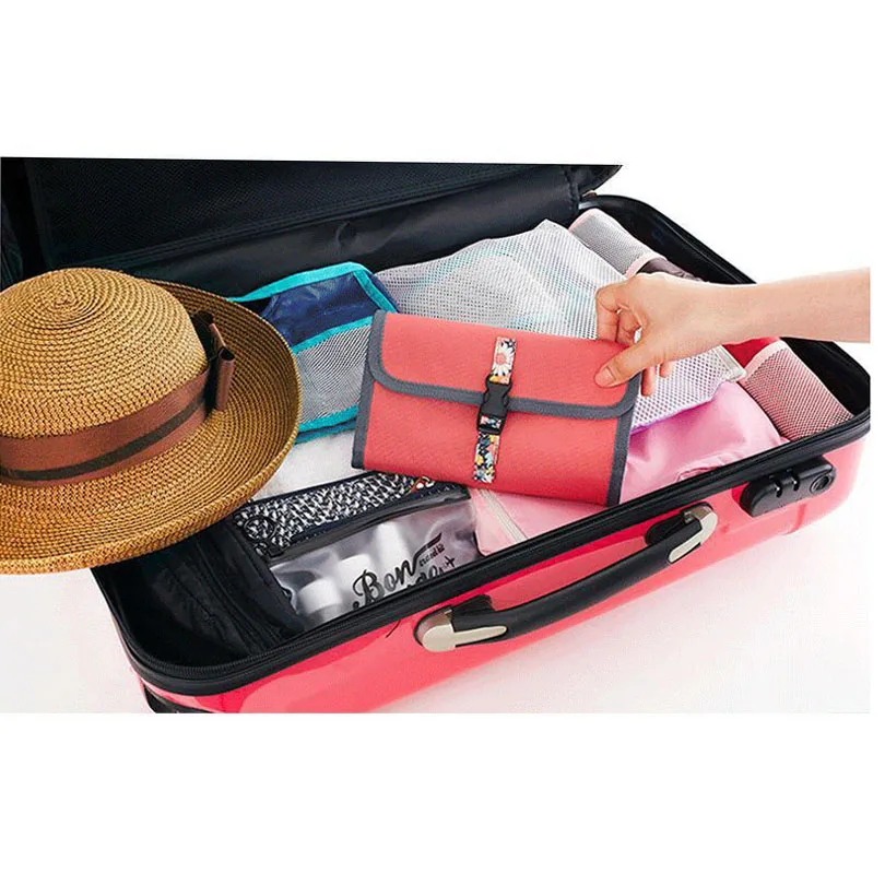 Висячие Путешествия Туалетные Сумки для Макияжа Водонепроницаемый Cosmetic Bag