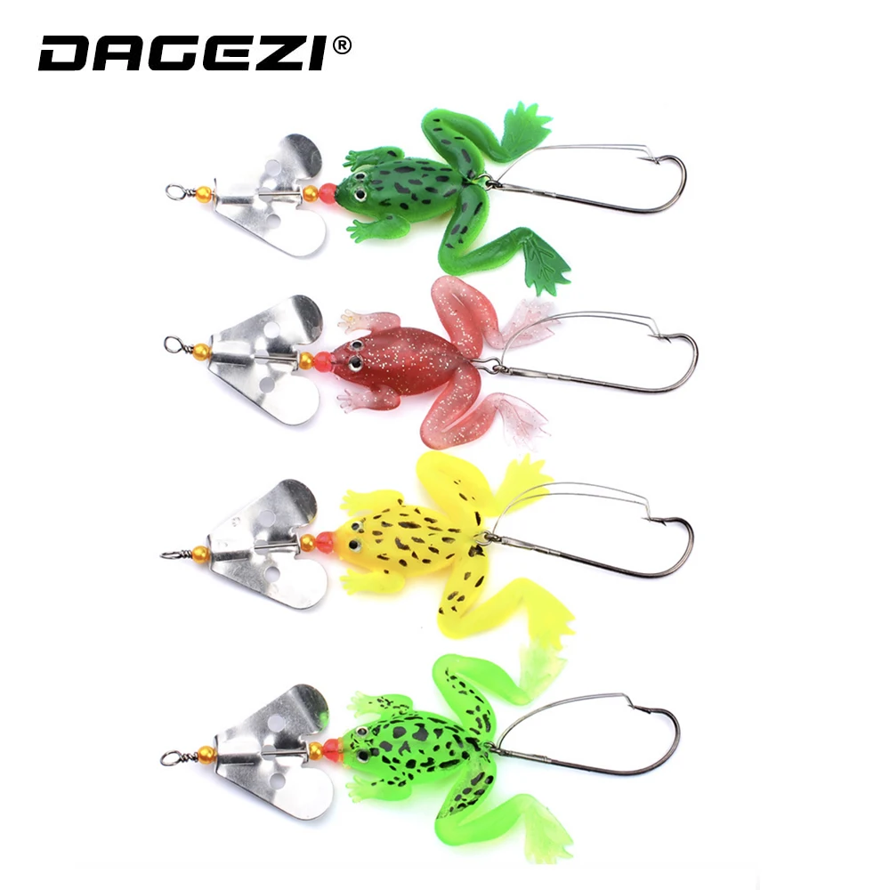 DAGEZI мягкая рыболовная приманка 7 см/6 г 1 шт. искусственная силиконовая в виде