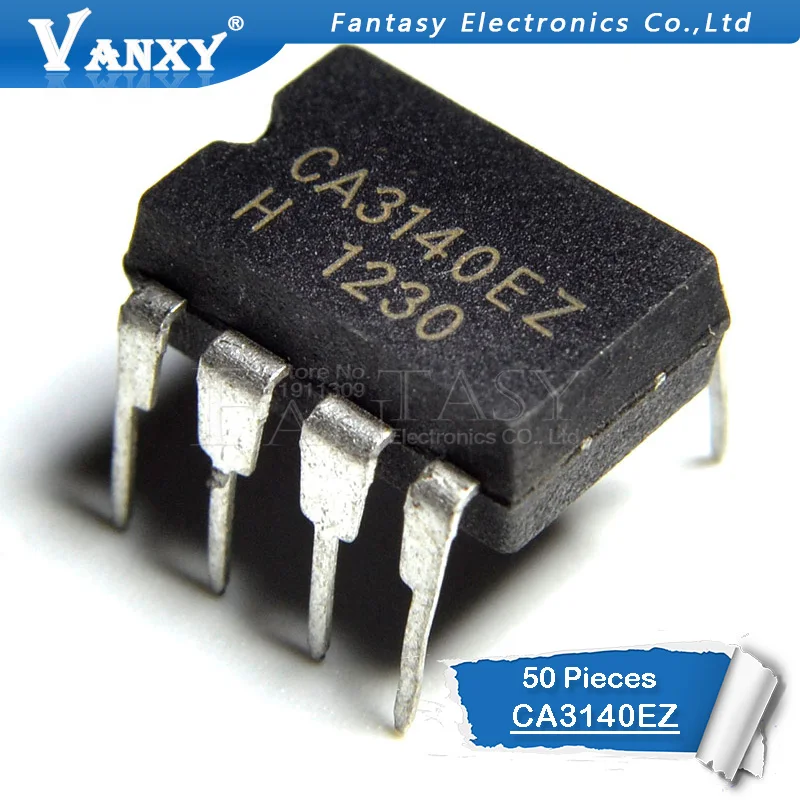 50 шт. CA3140EZ DIP8 CA3140 DIP CA3140E DIP-8 | Электронные компоненты и принадлежности