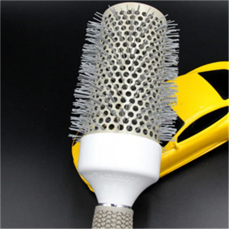 Круглая щетка для волос керамическая и нейлоновая вьющаяся расческа Массажная