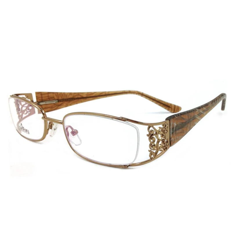 Золото оптических Рамки S Высокое качество Классический оптический Очки для Для