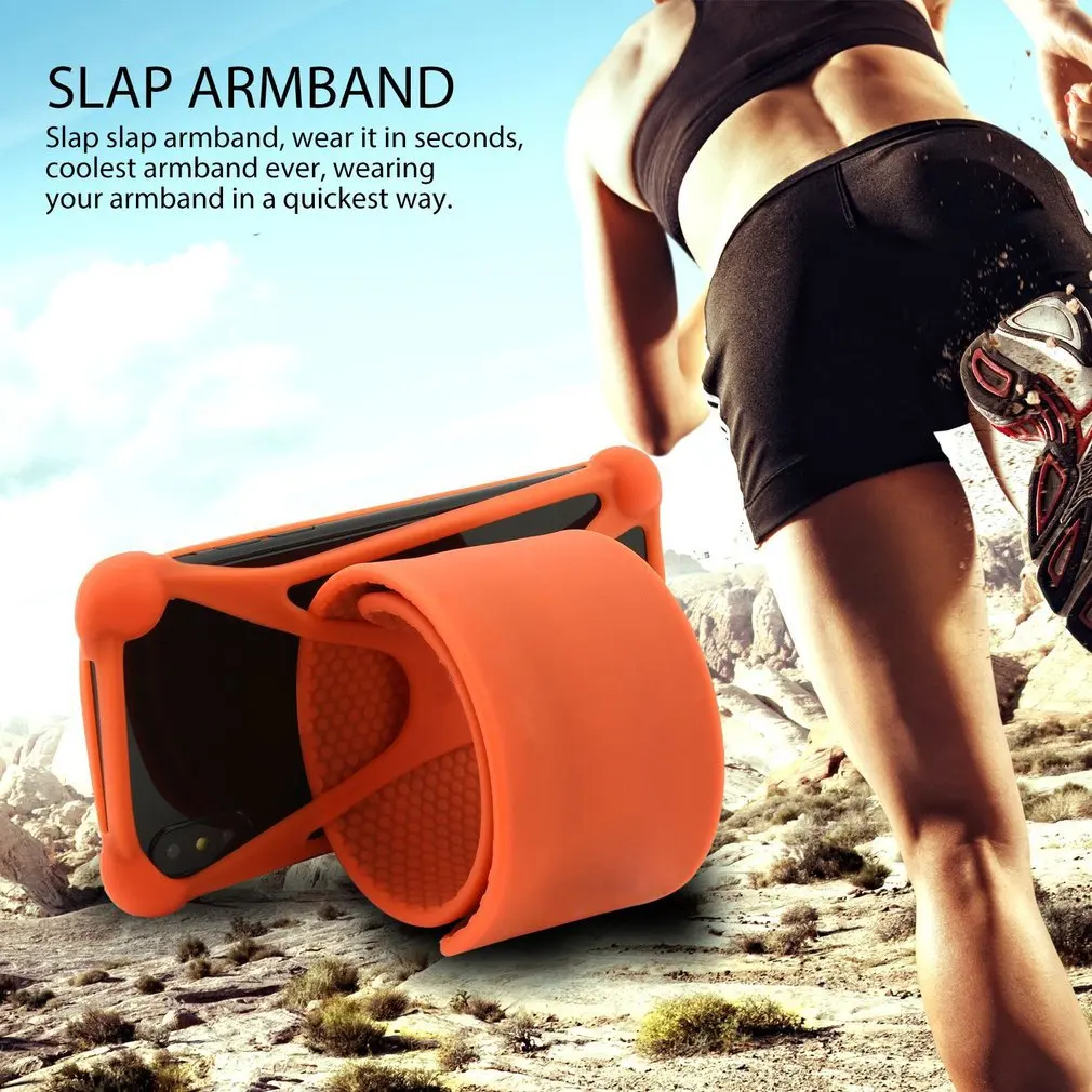 Бег Ударопрочный силиконовый гель сумка + повязки для бега байкер спорт на