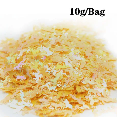 10g Unicorn Sequin A 10 г мини-единорог с блестками наполнитель для слизи амулеты игрушки аксессуары Принадлежности Lizun добавки для ломтиков Декор игрушки подарки - Цвет: 10g Unicorn Sequin A
