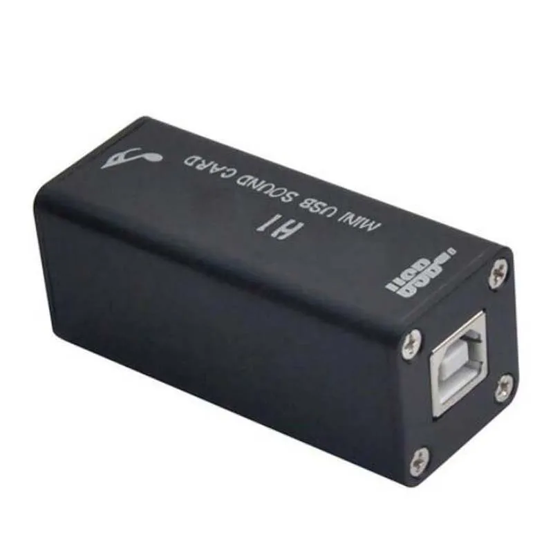PCM 2704 цифровой ЦАП ноутбук Настольный компьютер внешний HiFi аудио карта вход 3,5 сигнал Выход для amplifie B2-002