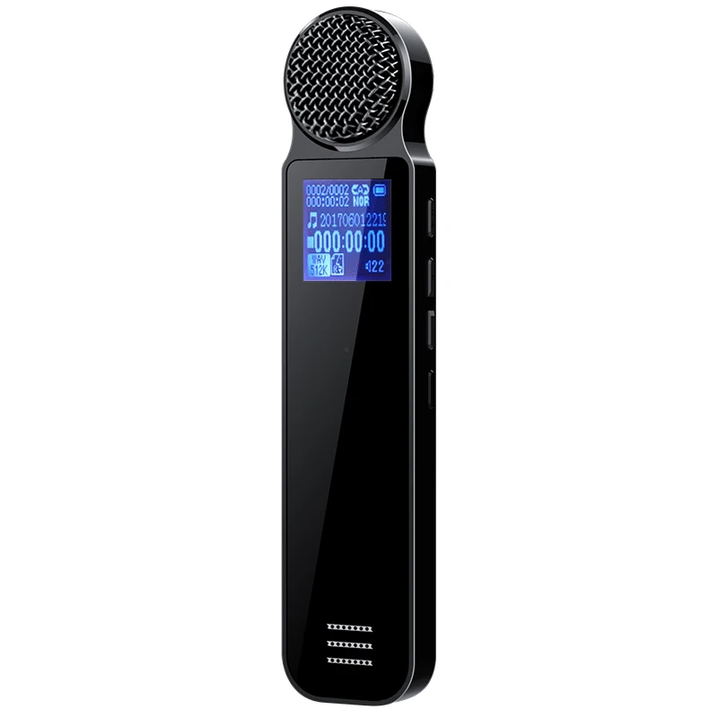 Yescool K606 8/16/32 Гб Профессиональный цифровой Аудио Диктофон Регистраторы Диктофон Голосовой активации Портативный MP3 плеер со спикером