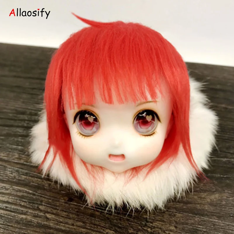 Волосы Allaosify Bjd 1 шт. парик для мальчиков Короткие парики кукол BJD 1/4 1/3 1/6 1/8 14 цветов