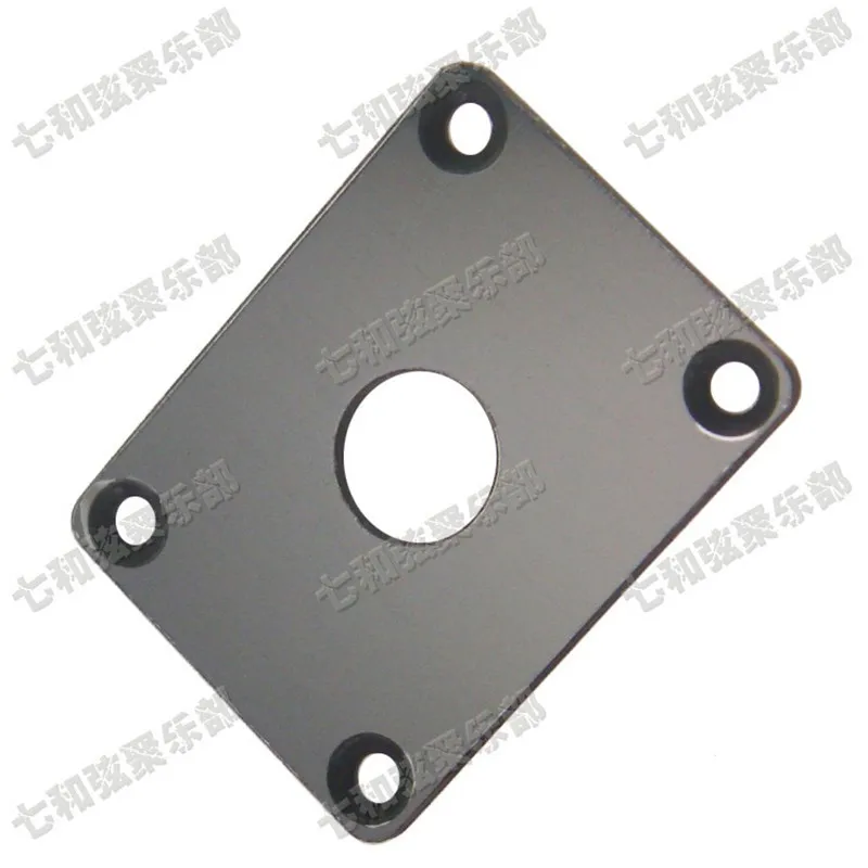 2 шт. черный пластиковый прямоугольный Джек для электрогитары гитарные детали