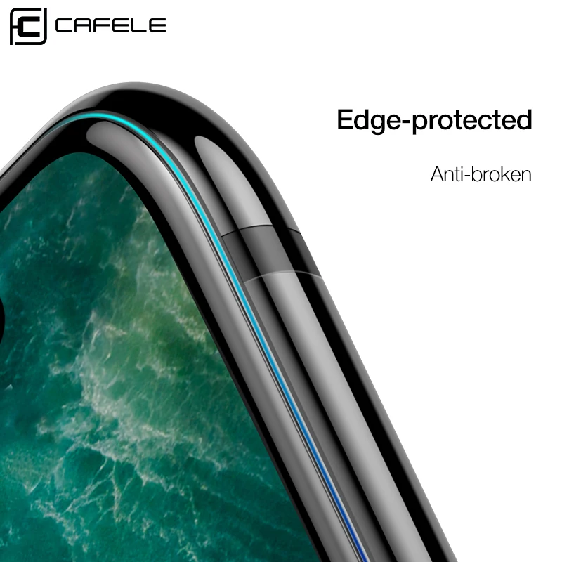CAFELE защитная пленка на весь экран для iPhone 11 Pro Max Xs Max Xr 6D Edge закаленное стекло для iPhone 11 Pro защитное стекло