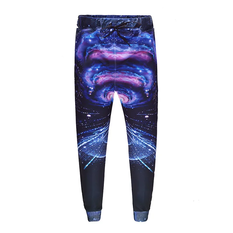 2018 Fashion Galaxy Joggers Pants Men Bacon Cat Space 3D Star Print Jogger Sweatpants Funny Shark Trousers Dropship |
