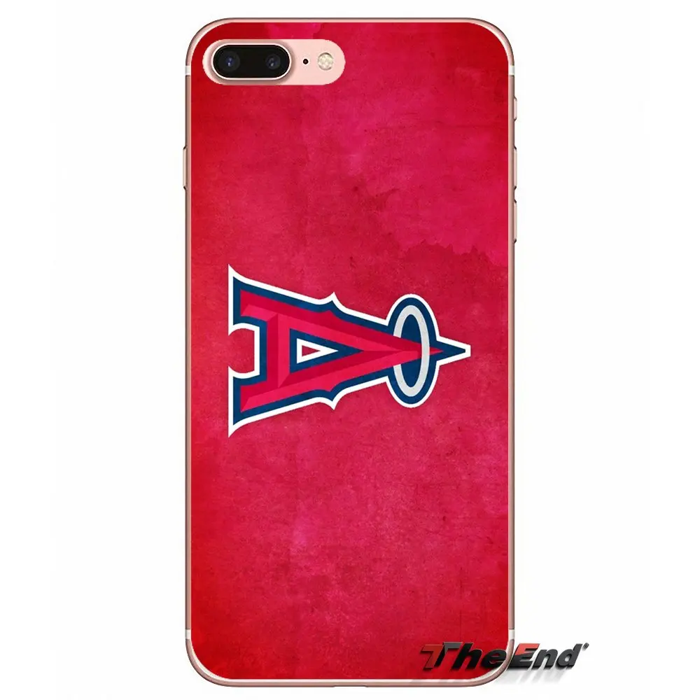 Soft Transparent Cases Covers Anaheim Angels For Samsung Galaxy S3 S4 S5 MINI S6 S7 edge S8 S9 Plus Note 2 3 4 5 8 | Мобильные