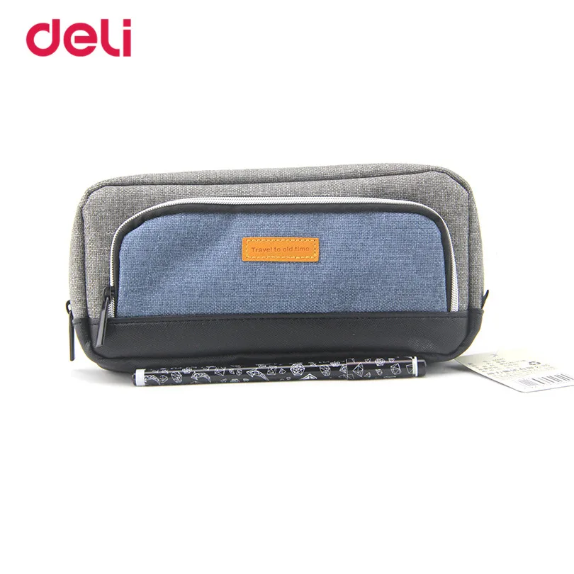 Deli новые школьные и офисные принадлежности сумки для карандашей студентов
