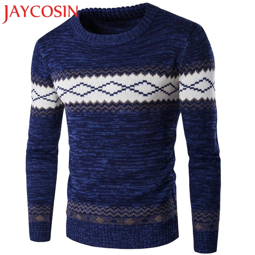 2017 New Fashion Winter Fall Men's Cotton blended Long Sleeve Casual Sweater Warm Knitting Pullover Wonderful Drop Shipping 901 | Женская