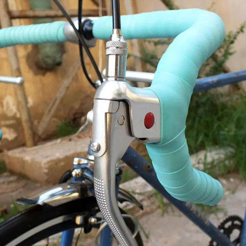 Фиксированный Велосипедный тормозной рычаг для дорожного велосипеда изогнутая