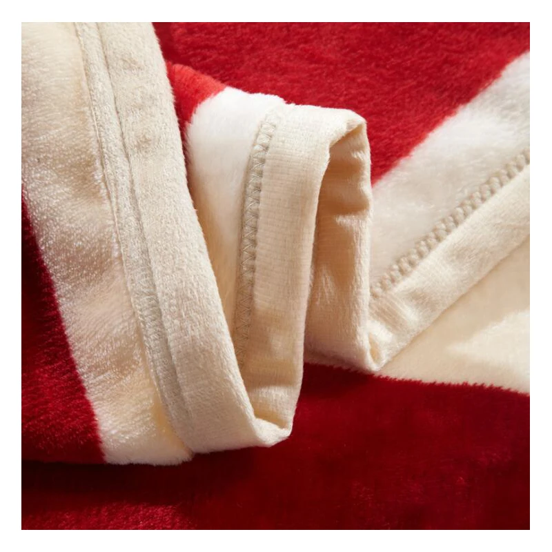Зимние супер мягкие толстые теплые одеяло путешествия диван Коралл Флисовое для