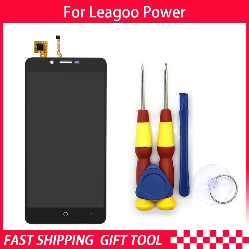 Новый оригинальный сенсорный экран ЖК-дисплей ЖК-экран для Leagoo Power запасные части