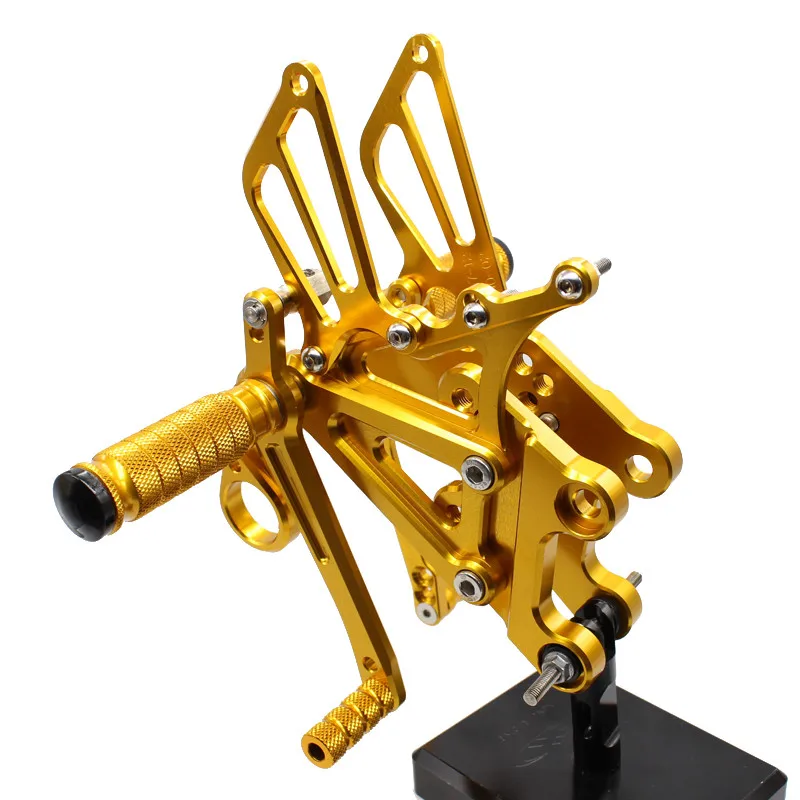 CNC Алюминий мотоциклетные подножки Rest педали Rearset Подножка для Yamaha YZF R125 YZFR 125 2008-2013 2009 2010 2011