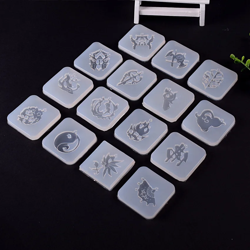 1 шт. силиконовая форма для украшений из уф смолы | Украшения и аксессуары