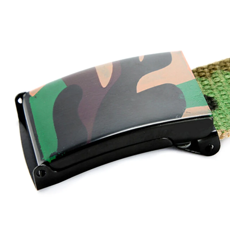 Камуфляжный ремень унисекс для мужчин и женщин повседневный с принтом граффити