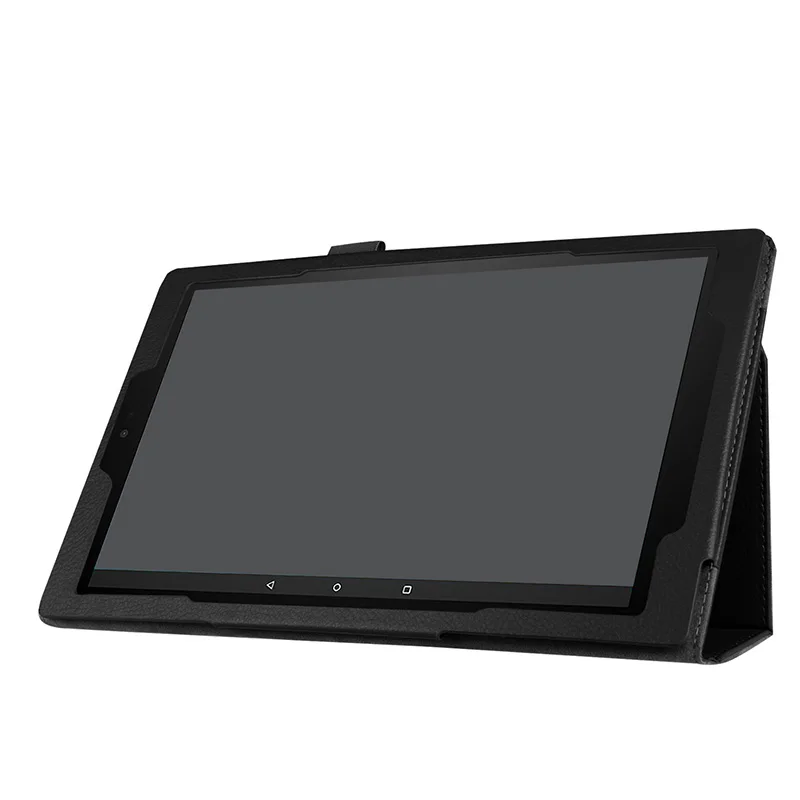 JRZ для Amazon Kindle Fire HD 10 2017 0 ''защитный чехол планшета Lichi PU кожаный двойной