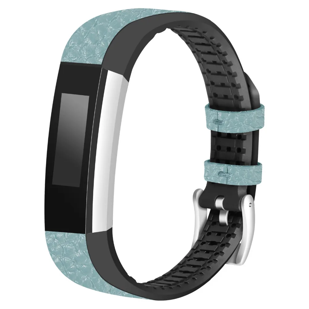 Ремешок для часов Joyozy сменный Браслет из натуральной кожи и ТПУ Для Fitbit Alta /alta