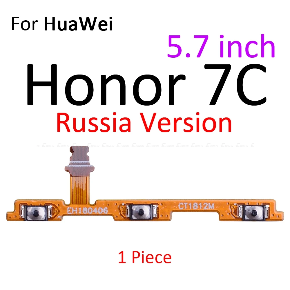 Гибкий кабель для HuaWei Honor Play 8A 7A 7C 7X7 S 6A 6C 6X 5C Pro, запасные части - Цвет: For Honor7C 5.7inch