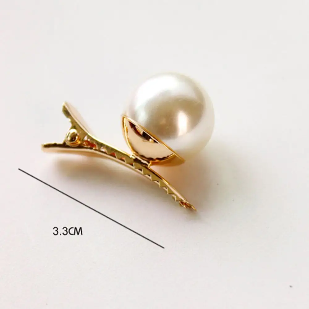 Metal Hairpin Новинка, жемчужная мини-заколка для волос 1 шт., заколка для волос, краб, Когти для волос для женщин, средство для мытья волос, аксессуары для волос - Цвет: Metal Hairpin