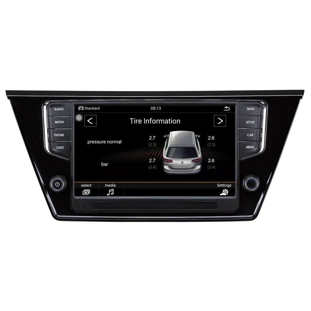 Автомобильная радиосистема навигации Автомобильный мультимедийный Видео android