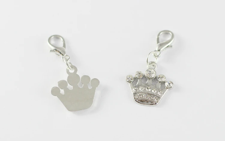 50 шт./лот идентификационная бирка для собак и кошек Очаровательная алмазная