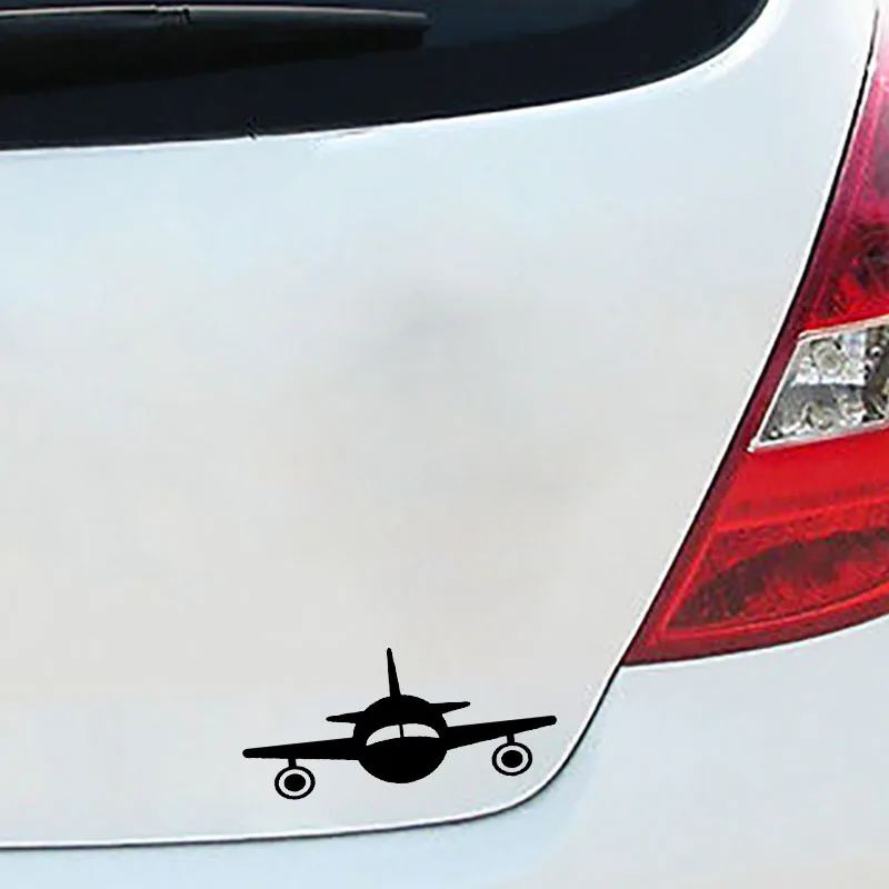 

QYPF 17.6cm*7.9cm Cartoon Flight Service Take Off New Tide Vinyl Car Sticker Decoration Decal C18-0652