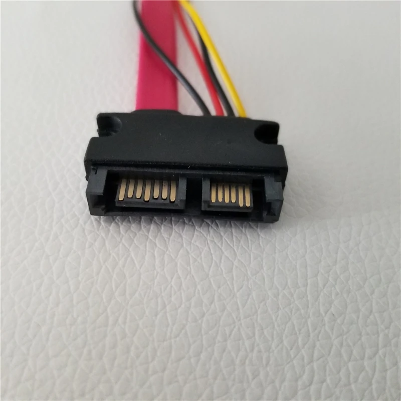 SATA 7 + 6 контактов штекер гнездо оптический привод удлинитель данных кабель