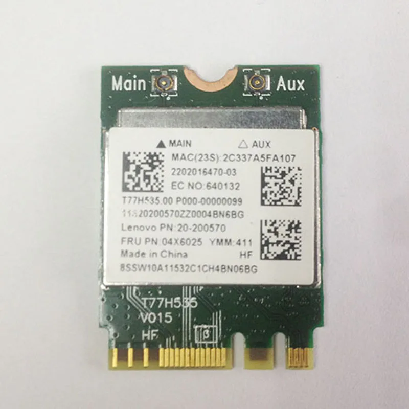 Беспроводная карта RTL8723BE 802.11bgn M.2 для Lenovo Thinkpad E450 E455 Series FRU 20200570 04X6025|wireless card|lenovo
