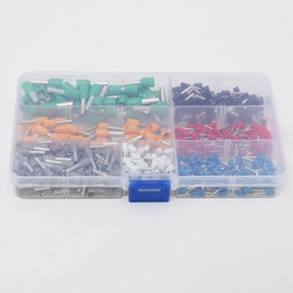 High Quality 600Pc Wire Copper Crimp Connector Insulated Terminals Set End Ferrule AWG22-10 Kit for Marine automobile | Обустройство