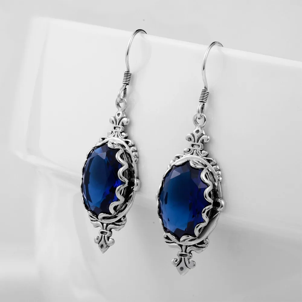 Комплект из серебра 925 пробы и серёг с подвеской|fashion jewelry set|jewelry setsjewelry sets fashion |