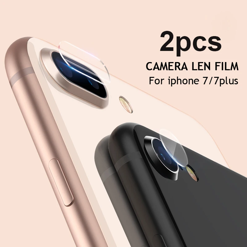 2 шт объектив камеры закаленное стекло для iphone Xs Max Xr X Защита экрана 6 6s 7 8 Plus ультра