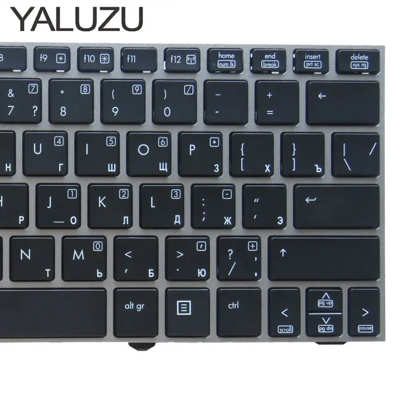 YALUZU Русская клавиатура для ноутбука HP EliteBook 2170p 2170 Серия RU раскладка Клавиатура с