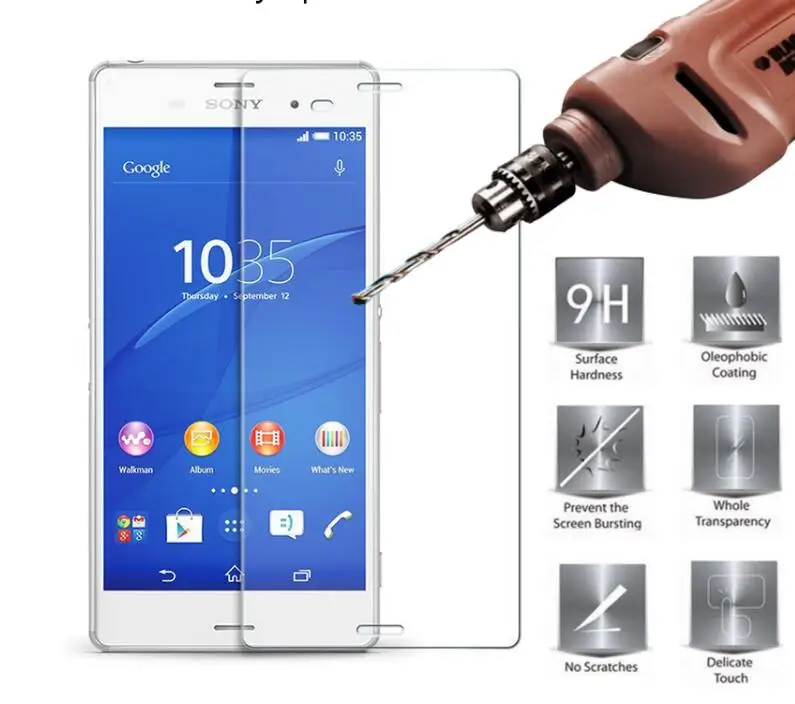 Переднее и заднее 2.5D Закаленное стекло премиум класса для sony Xperia Z3 D6603 D6653 Защитная пленка для sony Z3